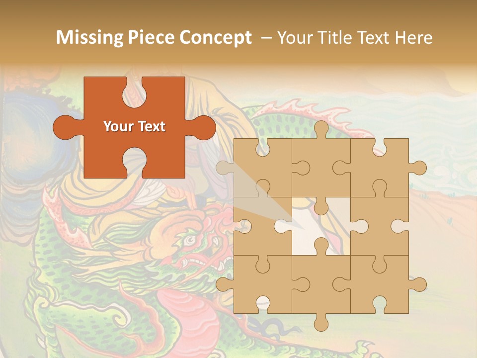 Buddhism Oriental Religion PowerPoint Template