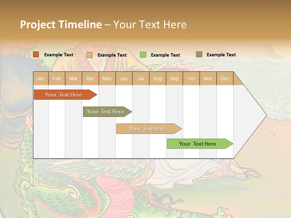 Buddhism Oriental Religion PowerPoint Template