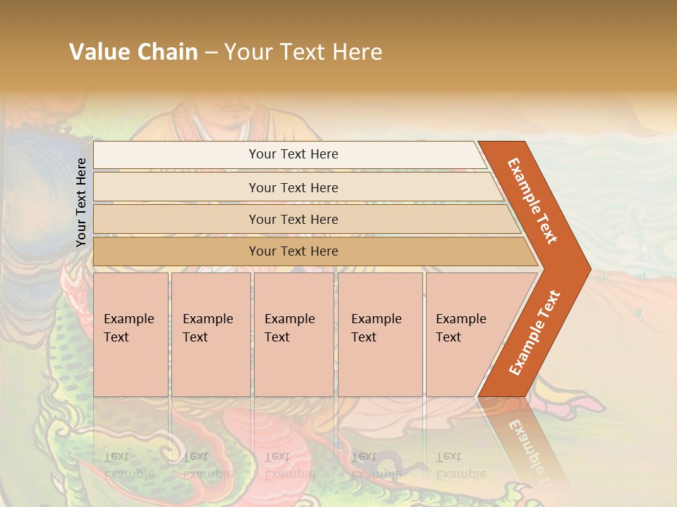 Buddhism Oriental Religion PowerPoint Template