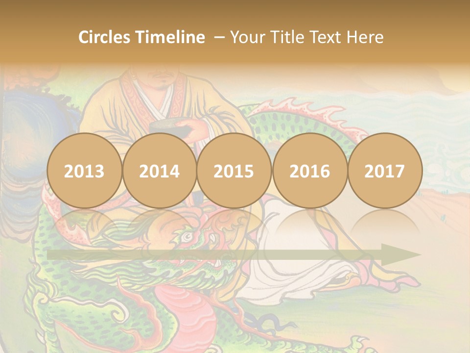 Buddhism Oriental Religion PowerPoint Template