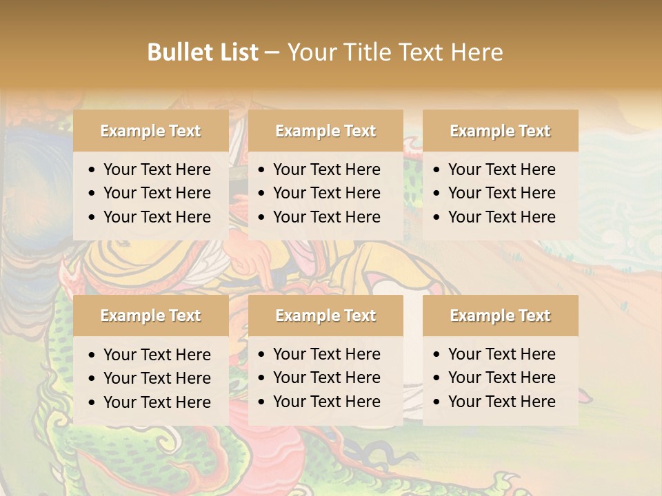 Buddhism Oriental Religion PowerPoint Template