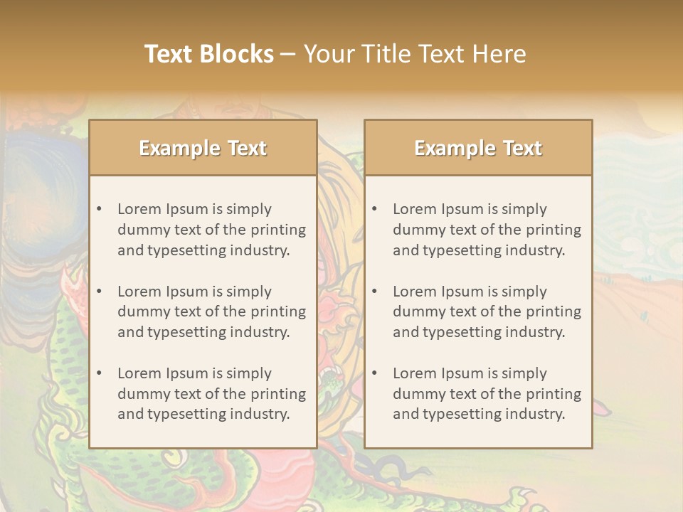 Buddhism Oriental Religion PowerPoint Template