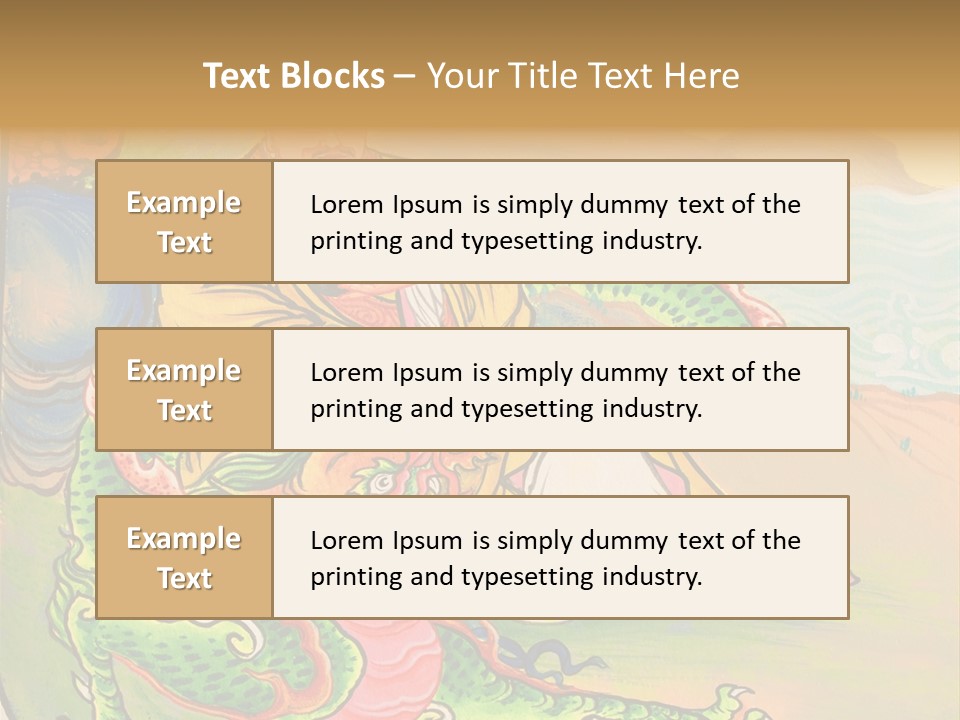 Buddhism Oriental Religion PowerPoint Template