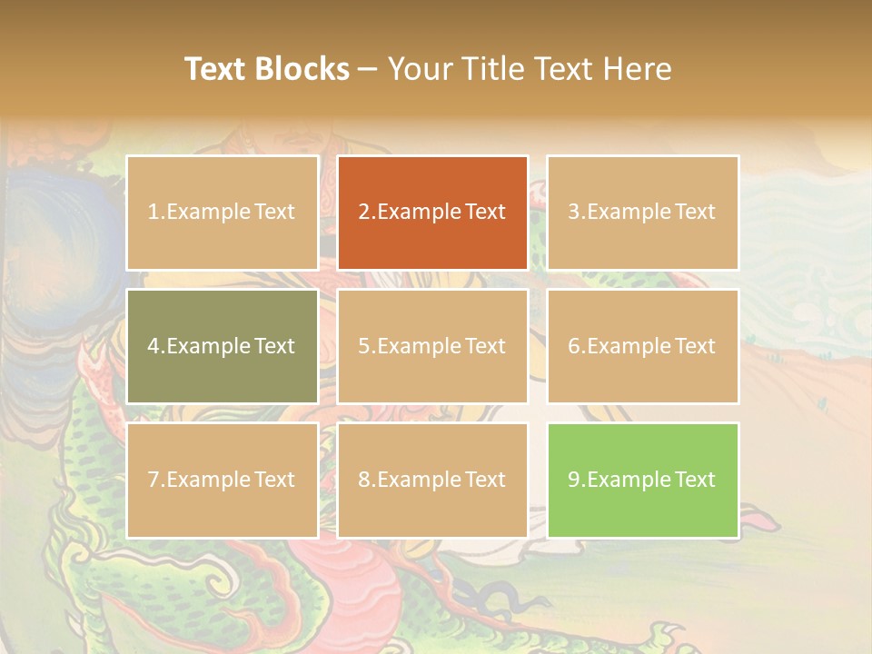 Buddhism Oriental Religion PowerPoint Template