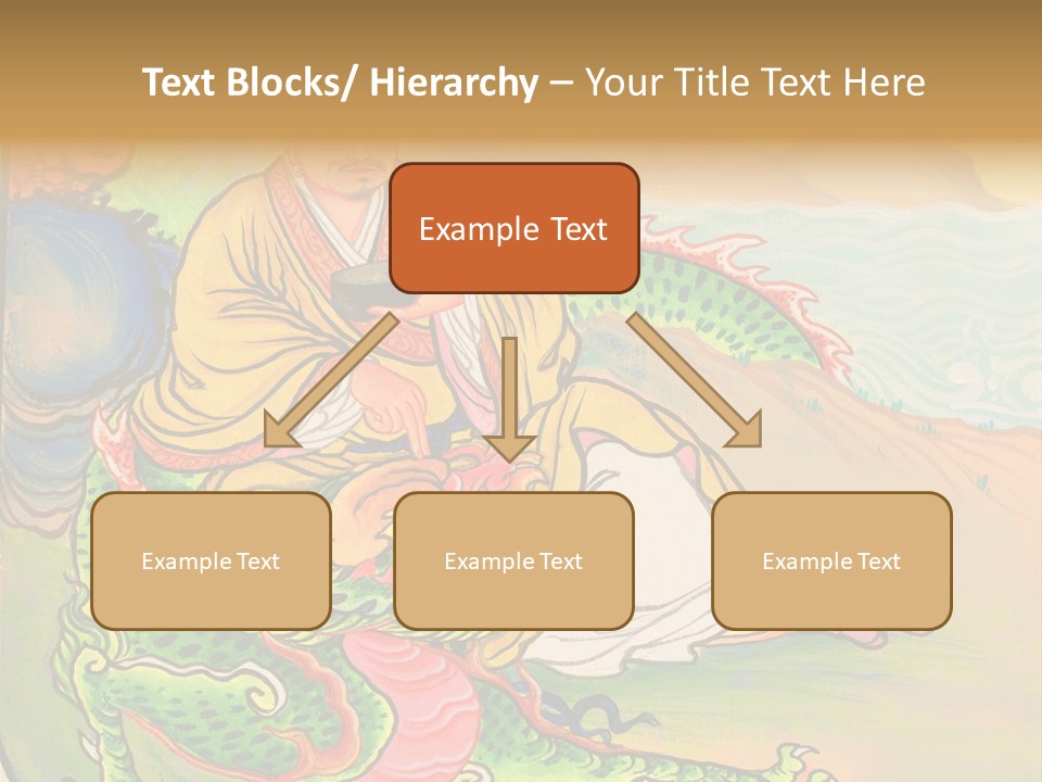 Buddhism Oriental Religion PowerPoint Template