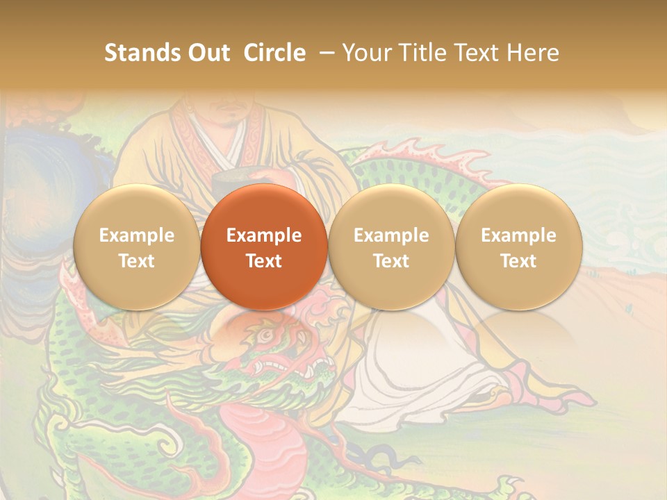Buddhism Oriental Religion PowerPoint Template