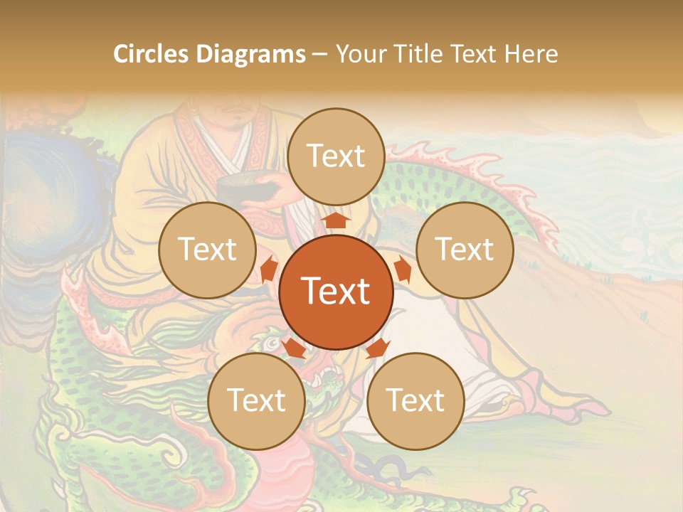 Buddhism Oriental Religion PowerPoint Template