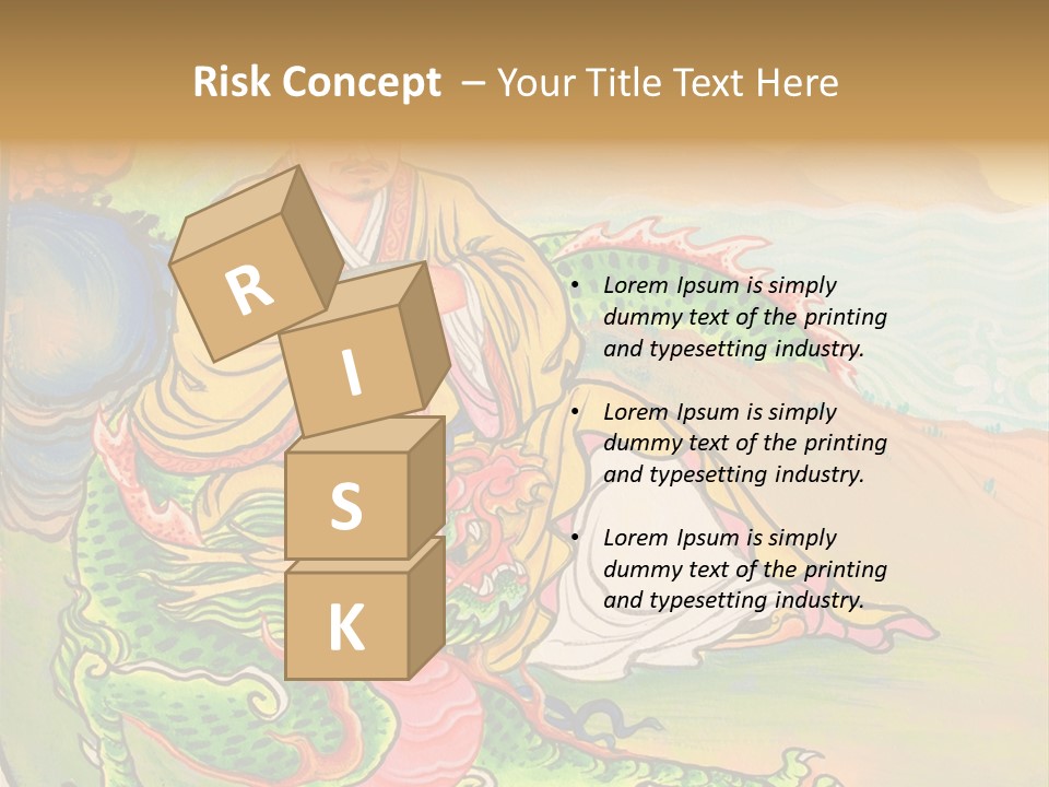 Buddhism Oriental Religion PowerPoint Template