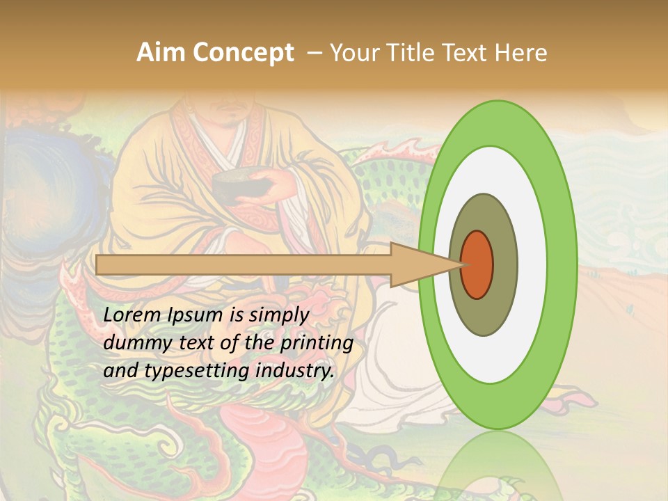Buddhism Oriental Religion PowerPoint Template