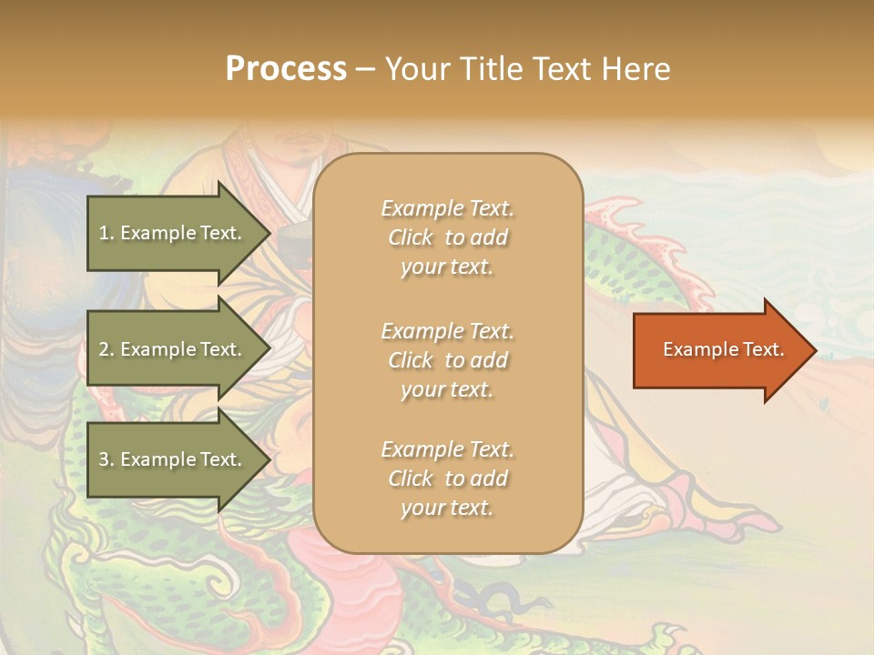 Buddhism Oriental Religion PowerPoint Template
