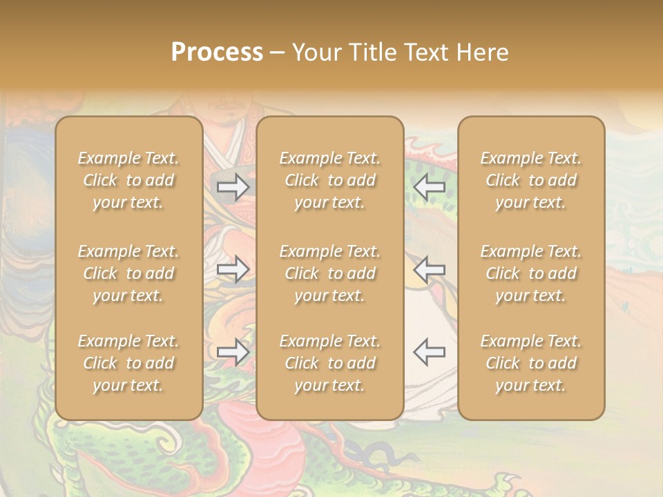 Buddhism Oriental Religion PowerPoint Template