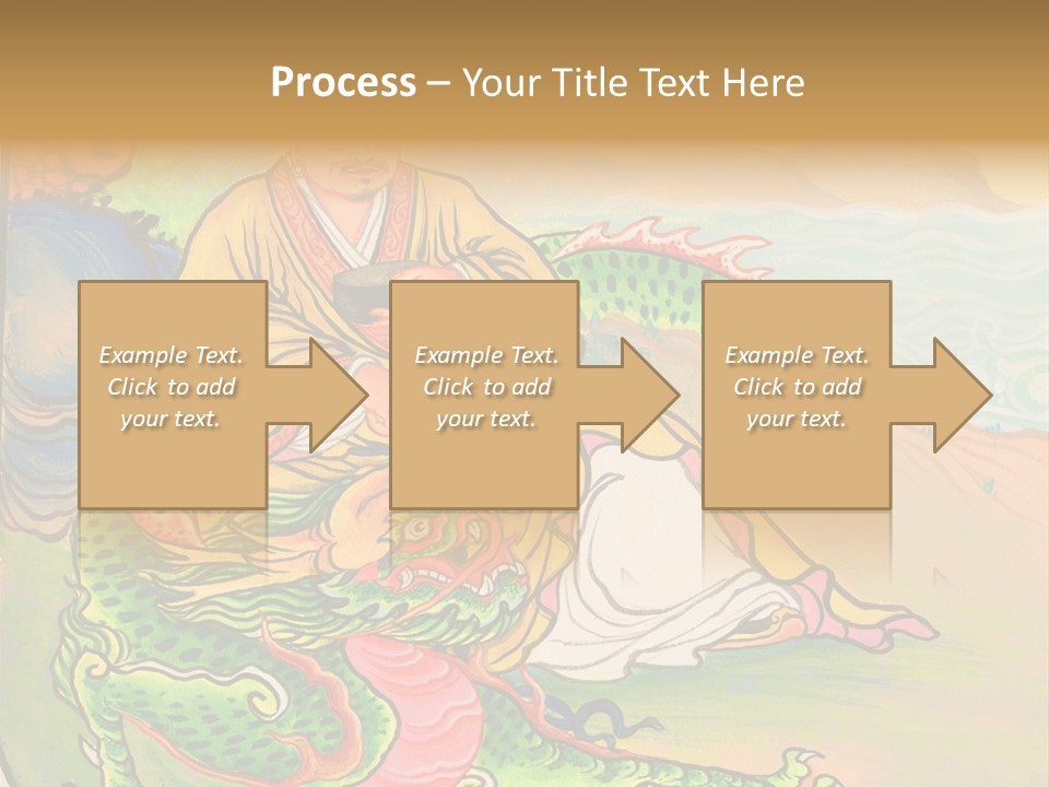 Buddhism Oriental Religion PowerPoint Template