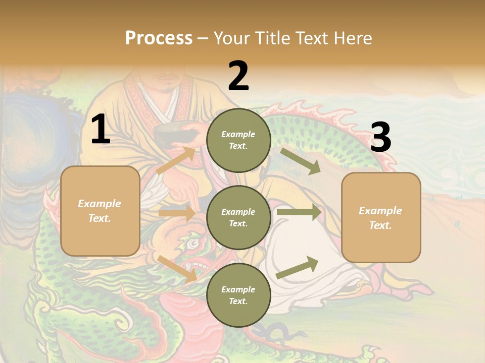 Buddhism Oriental Religion PowerPoint Template