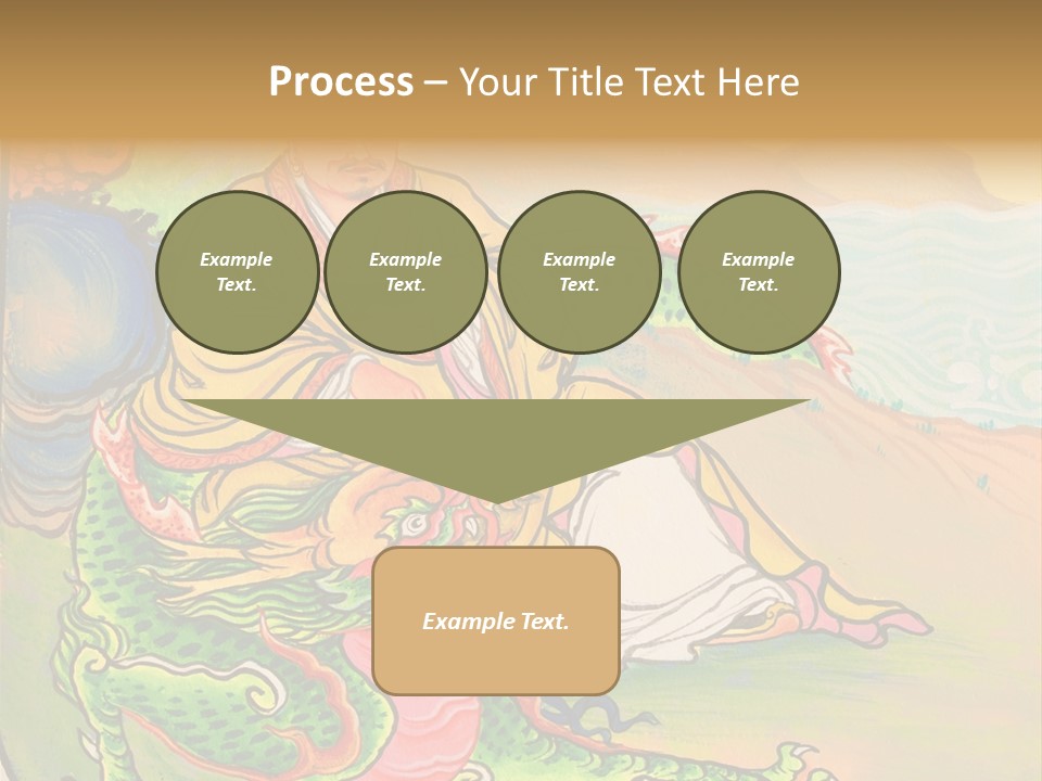 Buddhism Oriental Religion PowerPoint Template