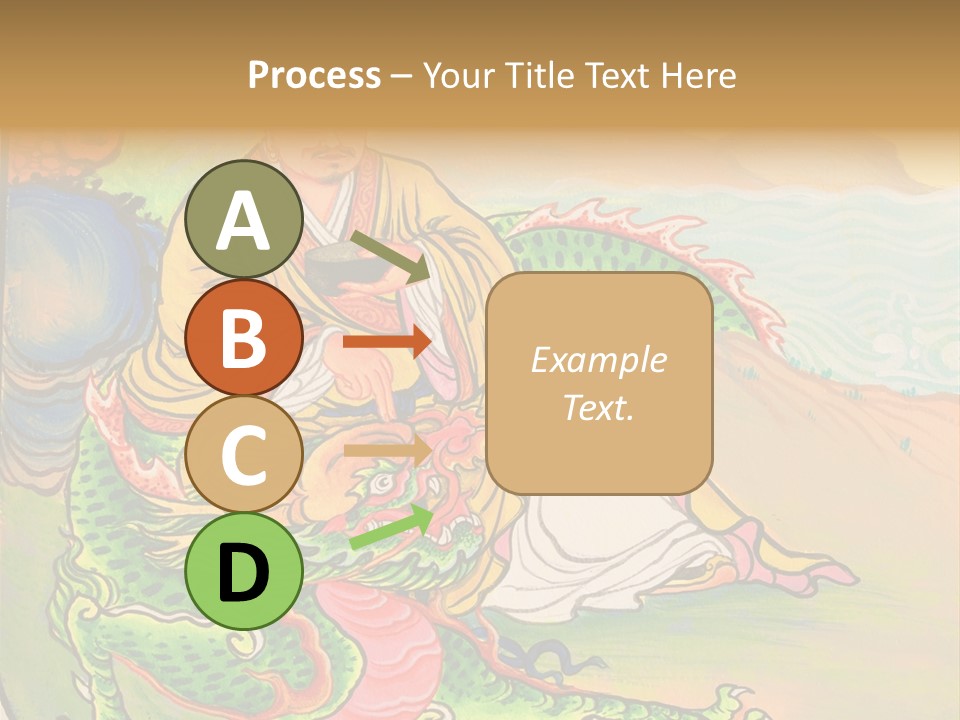Buddhism Oriental Religion PowerPoint Template