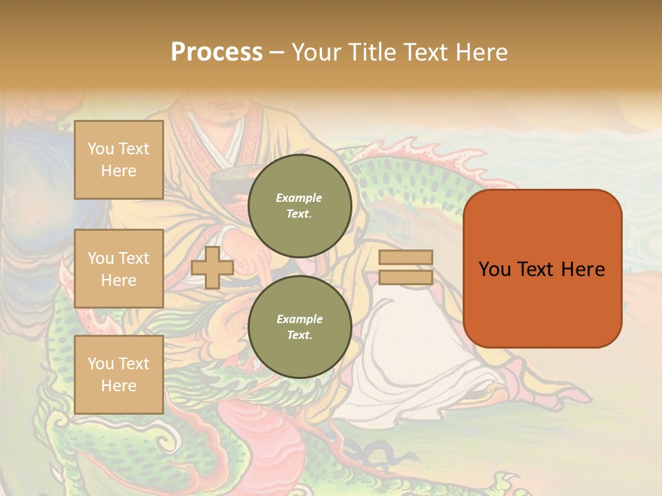 Buddhism Oriental Religion PowerPoint Template