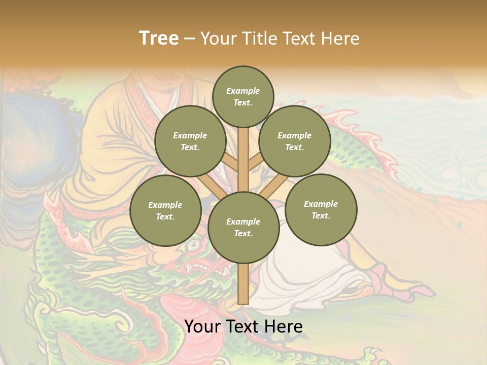 Buddhism Oriental Religion PowerPoint Template