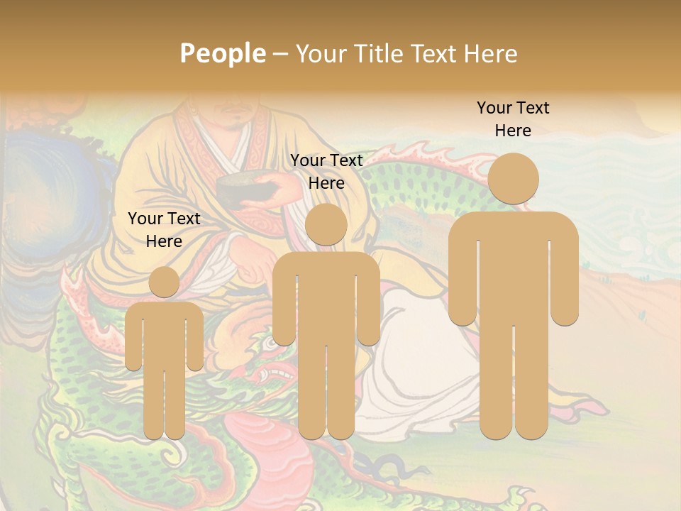 Buddhism Oriental Religion PowerPoint Template