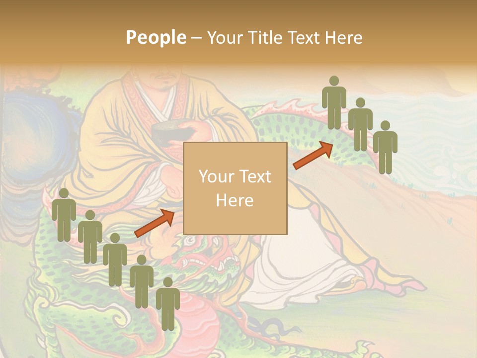 Buddhism Oriental Religion PowerPoint Template