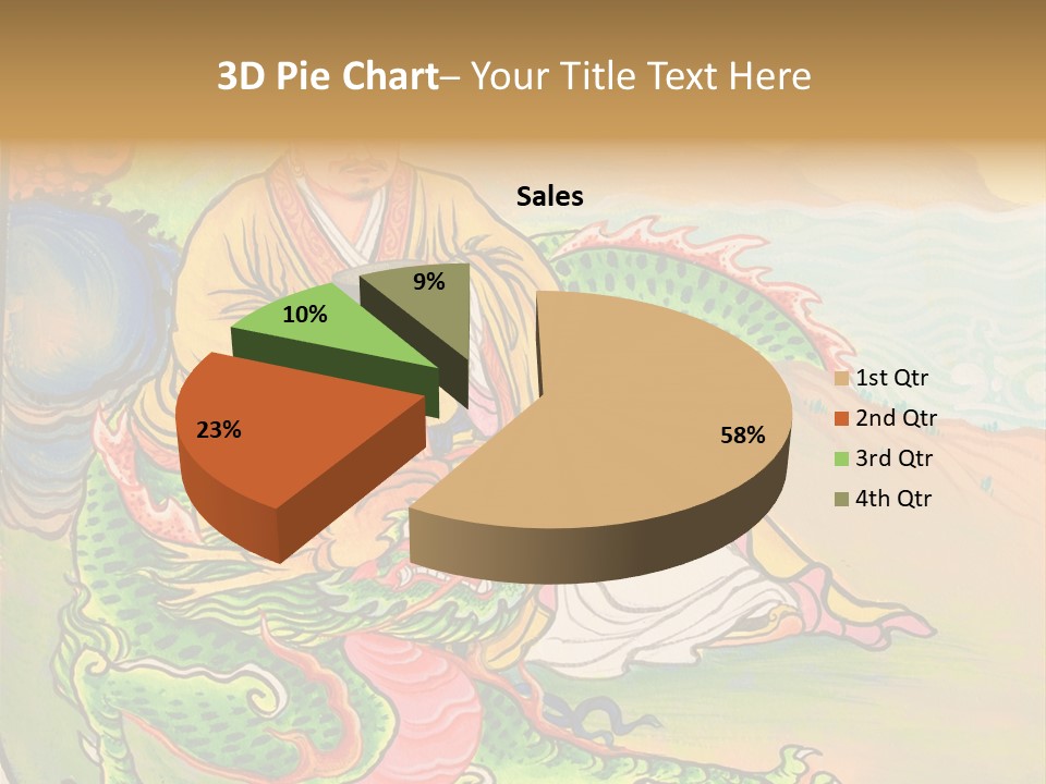 Buddhism Oriental Religion PowerPoint Template