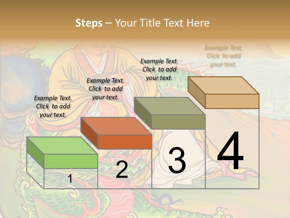 Buddhism Oriental Religion PowerPoint Template
