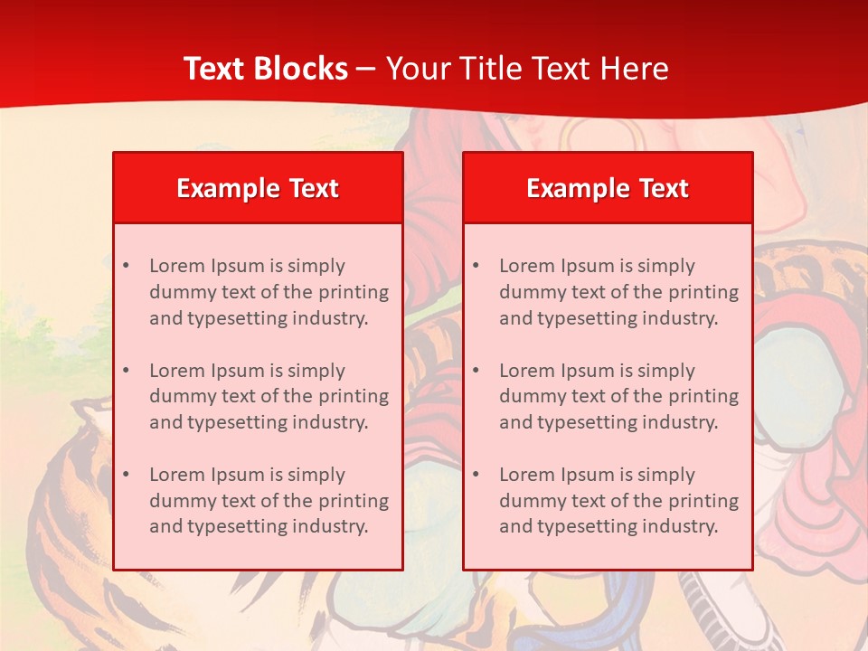 Golden Embossed Image PowerPoint Template