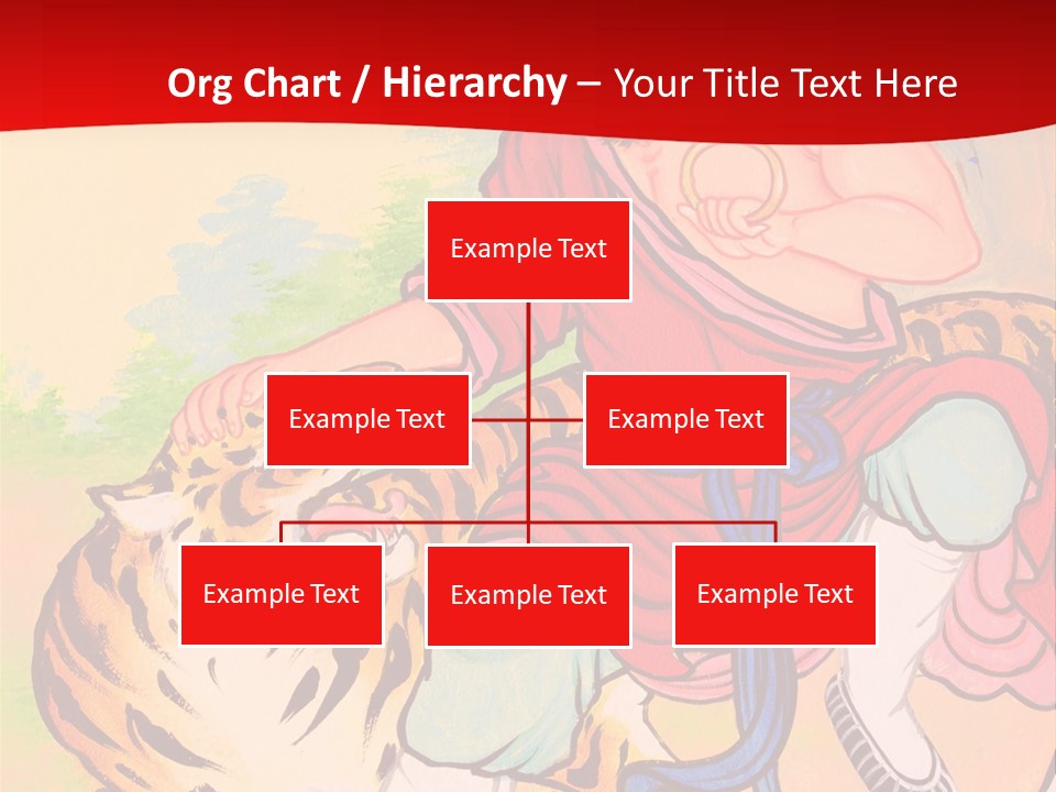 Golden Embossed Image PowerPoint Template