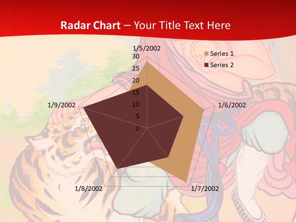 Golden Embossed Image PowerPoint Template