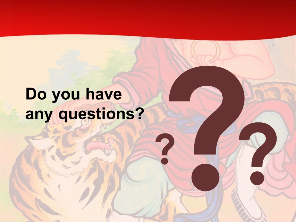 Golden Embossed Image PowerPoint Template