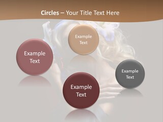 Blond Portrait Fresh PowerPoint Template