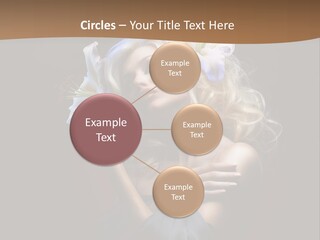 Blond Portrait Fresh PowerPoint Template