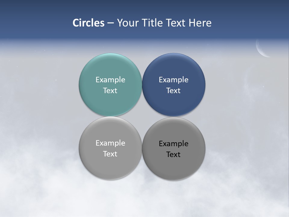 Dramatic Cloud Cloudscape PowerPoint Template