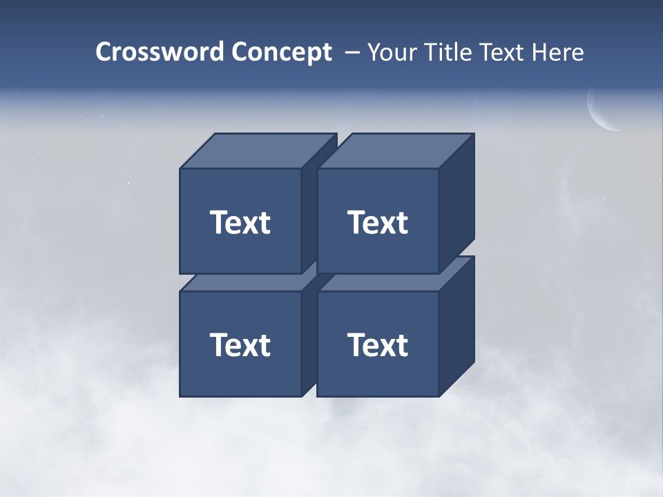 Dramatic Cloud Cloudscape PowerPoint Template