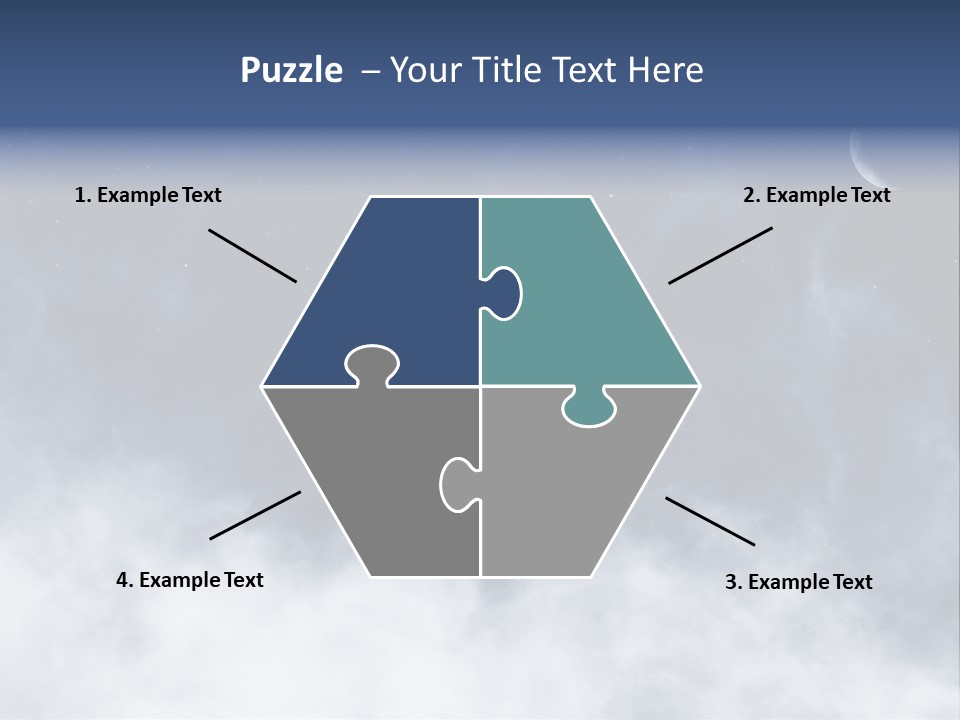 Dramatic Cloud Cloudscape PowerPoint Template