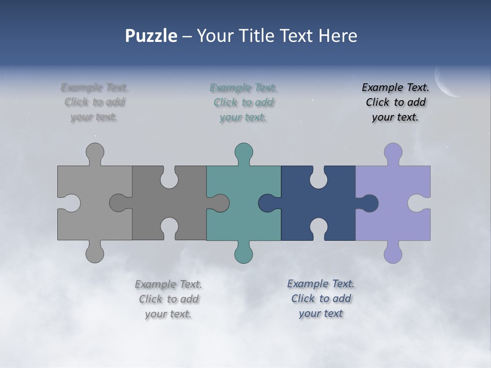 Dramatic Cloud Cloudscape PowerPoint Template