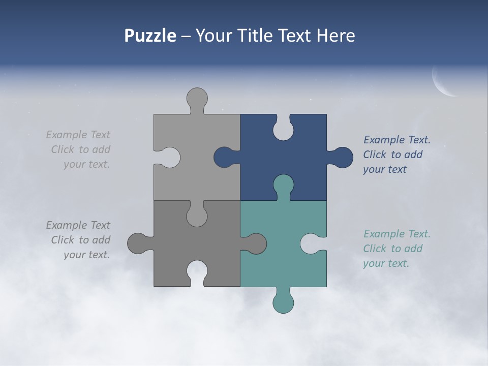 Dramatic Cloud Cloudscape PowerPoint Template