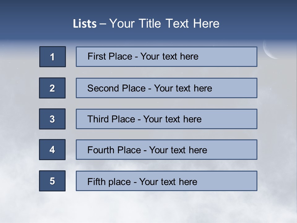 Dramatic Cloud Cloudscape PowerPoint Template