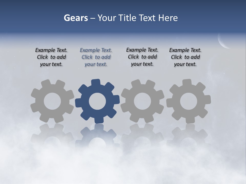 Dramatic Cloud Cloudscape PowerPoint Template