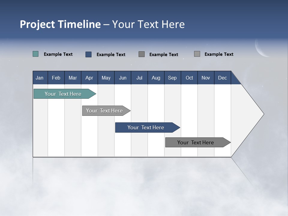 Dramatic Cloud Cloudscape PowerPoint Template