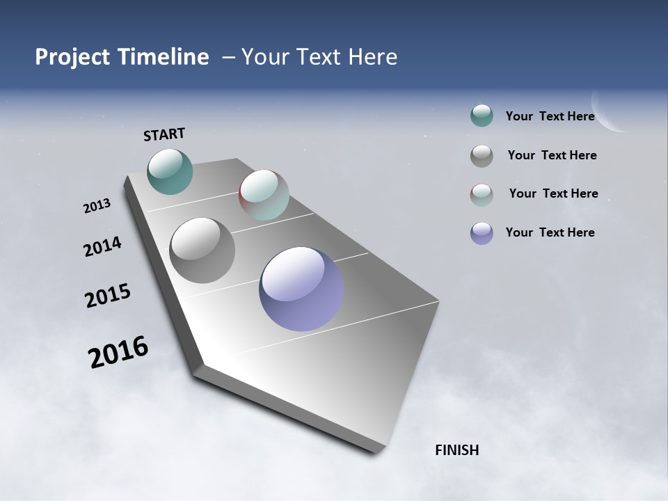 Dramatic Cloud Cloudscape PowerPoint Template