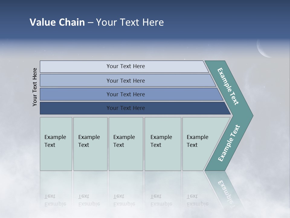 Dramatic Cloud Cloudscape PowerPoint Template