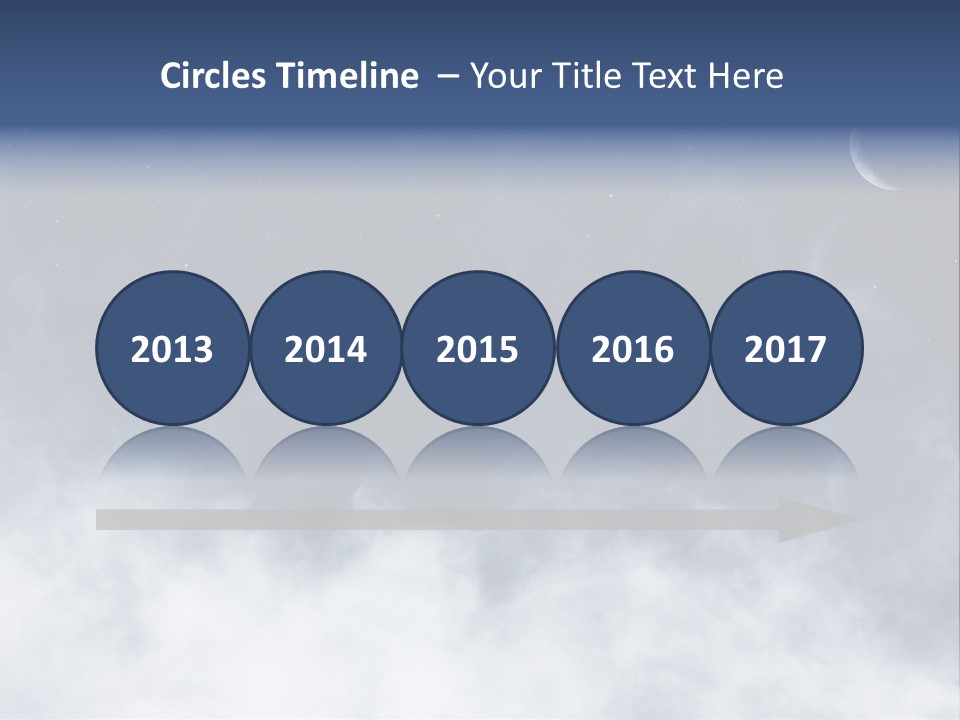 Dramatic Cloud Cloudscape PowerPoint Template