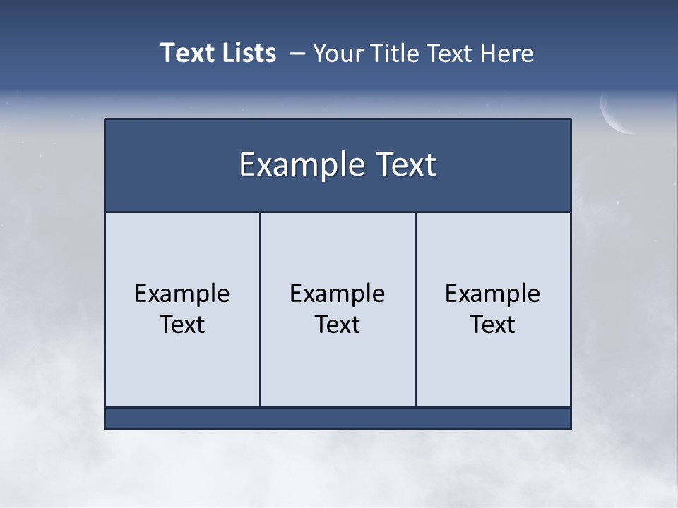 Dramatic Cloud Cloudscape PowerPoint Template