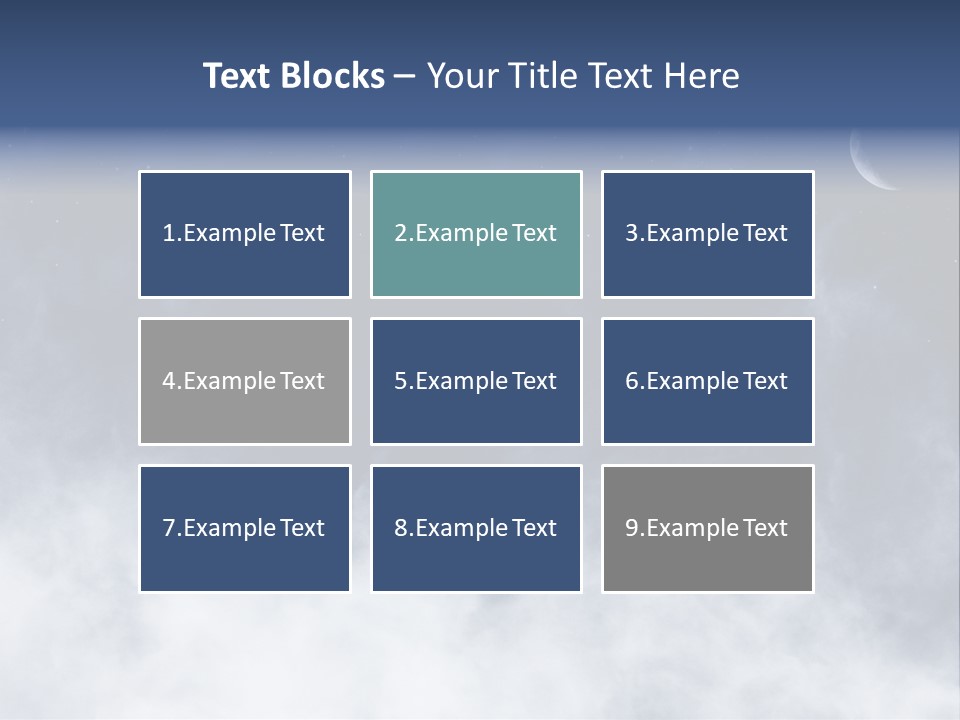 Dramatic Cloud Cloudscape PowerPoint Template