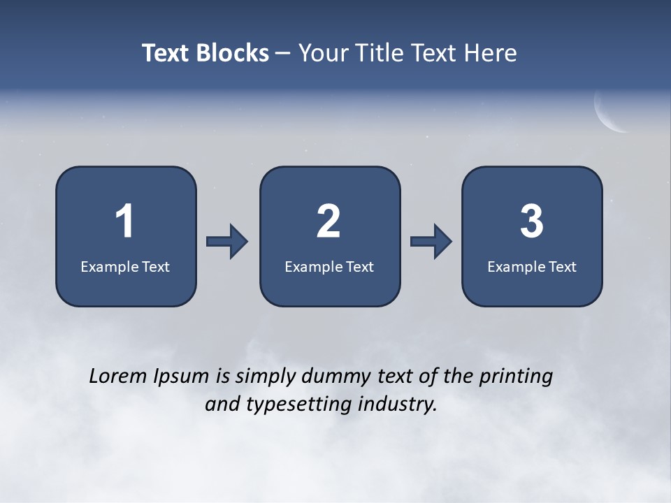 Dramatic Cloud Cloudscape PowerPoint Template