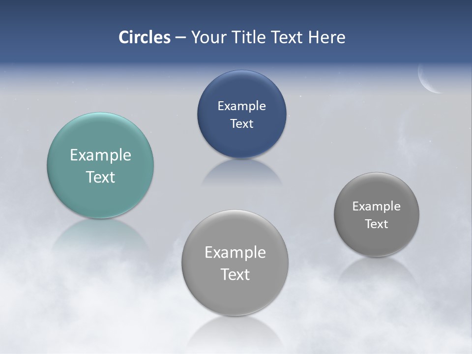 Dramatic Cloud Cloudscape PowerPoint Template