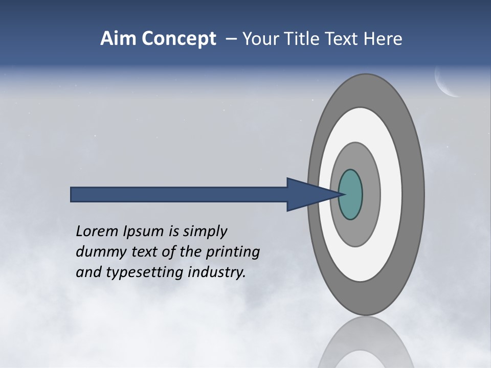 Dramatic Cloud Cloudscape PowerPoint Template