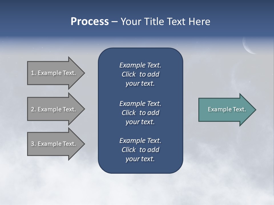 Dramatic Cloud Cloudscape PowerPoint Template