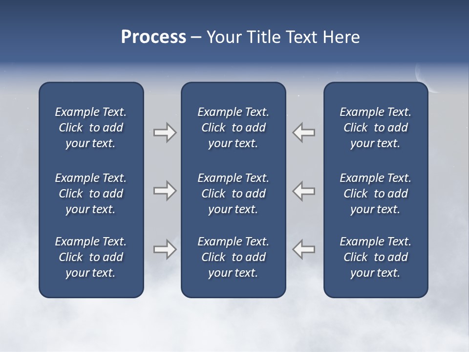 Dramatic Cloud Cloudscape PowerPoint Template
