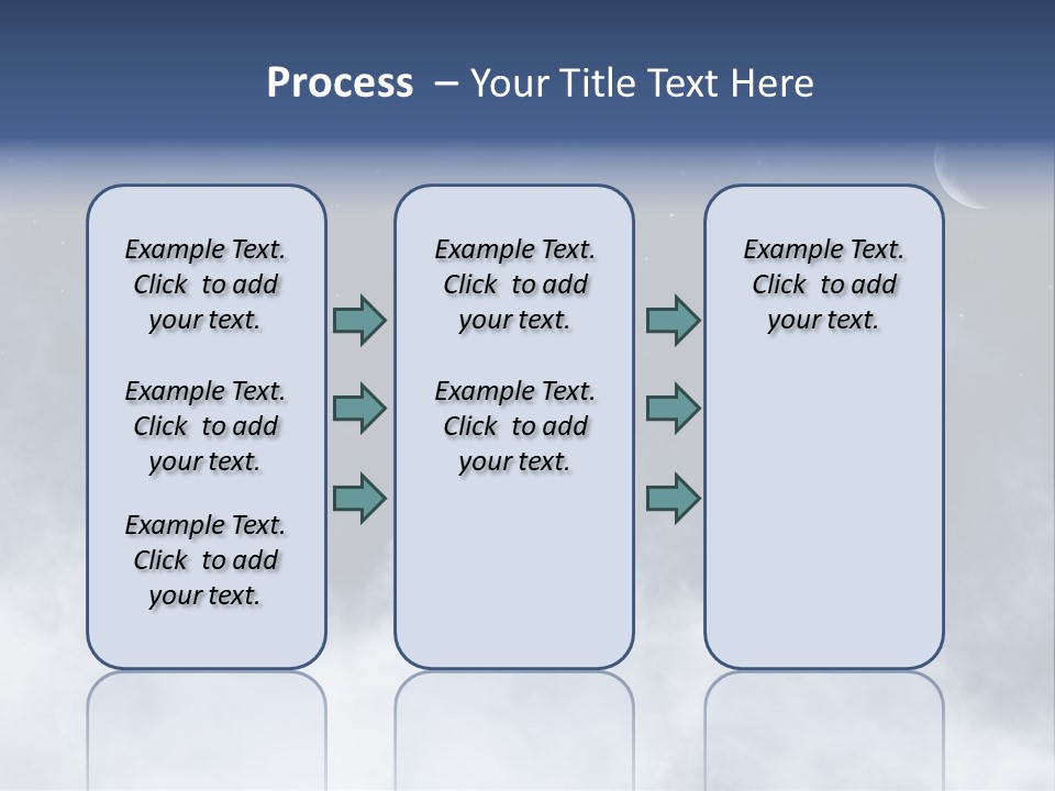 Dramatic Cloud Cloudscape PowerPoint Template